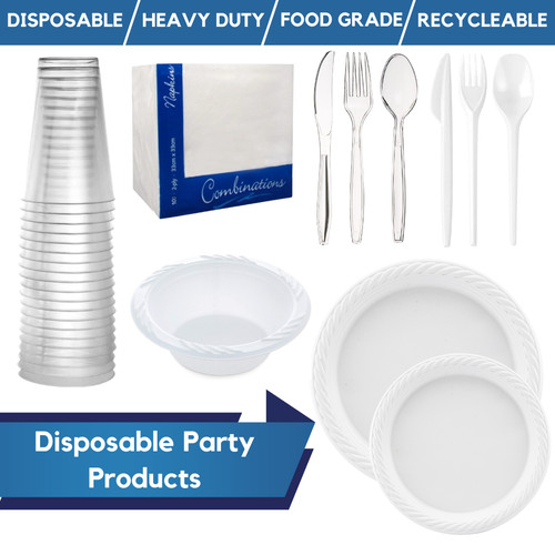Disposable party products - disposable,