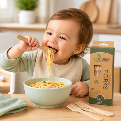 Eco friendly wooden - wooden, forks