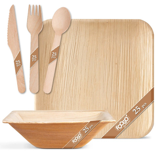 Bamboo disposable palm leaf - bamboo,,