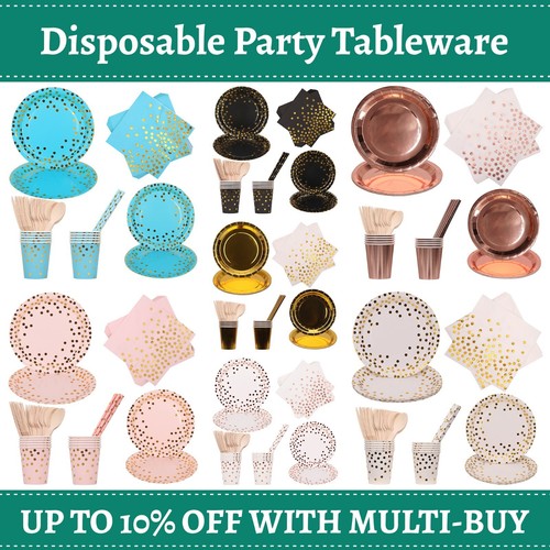 Disposable party tableware - disposable,