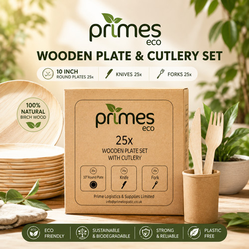 Palm leaf plates - palm, wooden