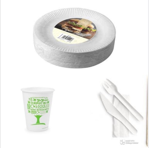 Paper forks spoon cup - paper,