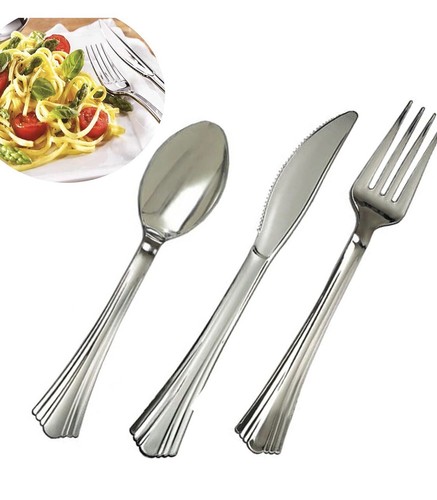 Reusable plastic metallic - reusable,