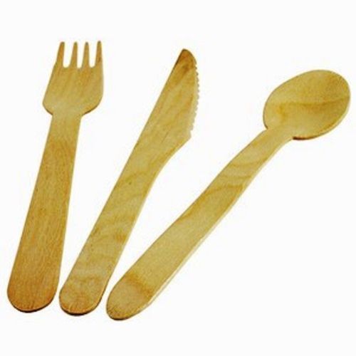 Wooden birchwood cutlery - birchwood,