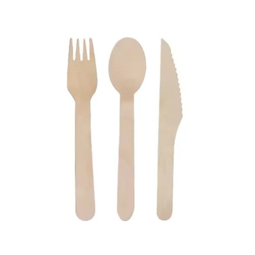 100pcs wooden disposable - 100pcs,