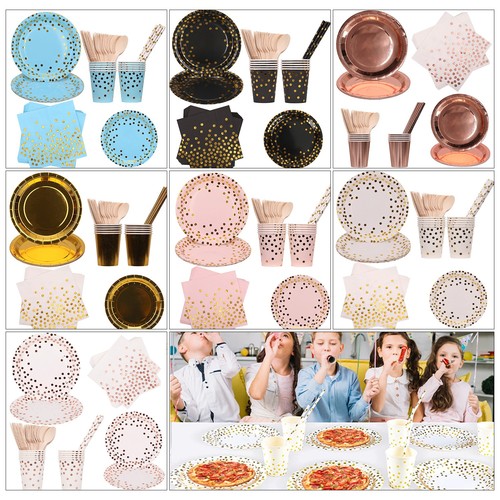 80pcs party plates napkins - party,
