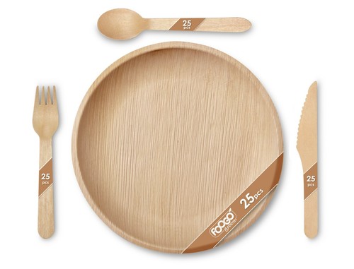 Foogo green disposable palm - green,