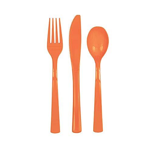 Orange assorted plastic - orange,