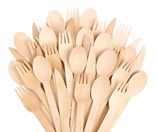 Wooden cutlery set - cutlery,