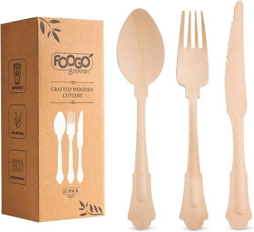 Foogo green disposable - foogo, wooden
