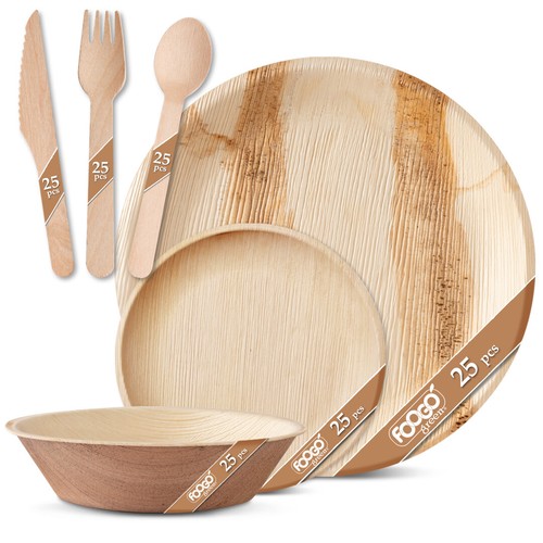 Foogo green disposable palm - foogo,